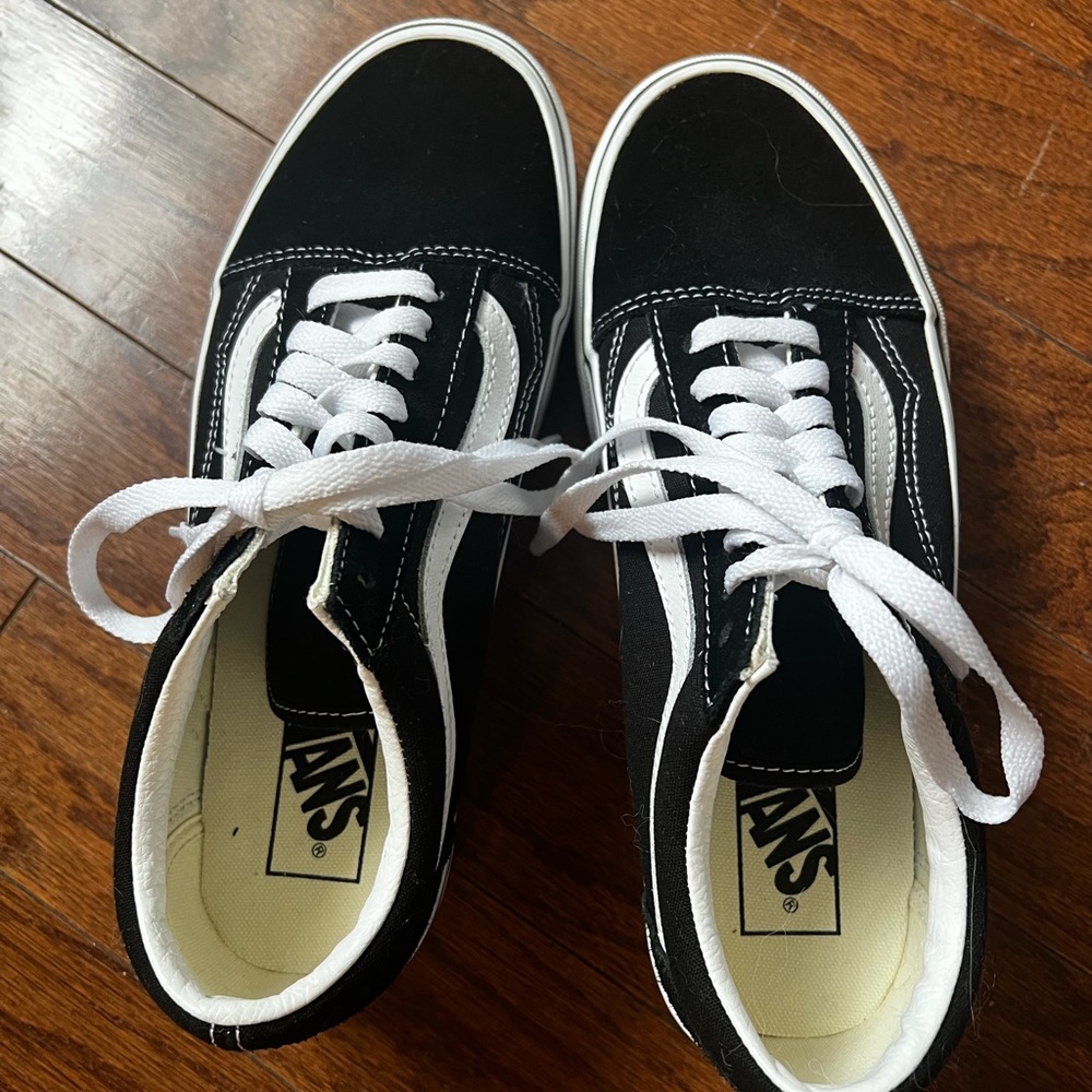 Vans Platform Sneakers - Old Skool Stack Form Shoe - image 3